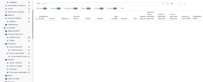 Tryton ERP - Gestión de la facturación